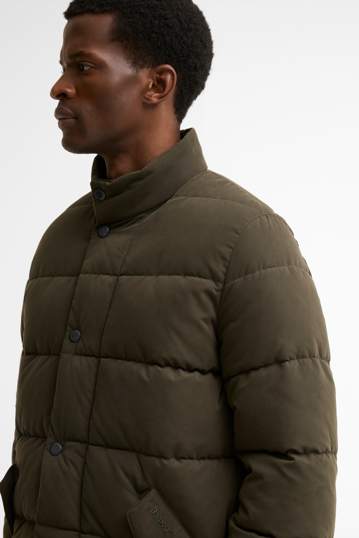Barbour Powell Puffer Mont SG71 Dark Sage
