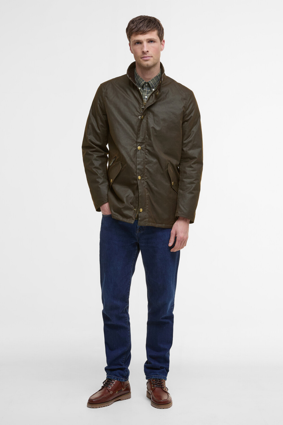 Barbour Prestbury Yağlı Ceket OL71 Olive