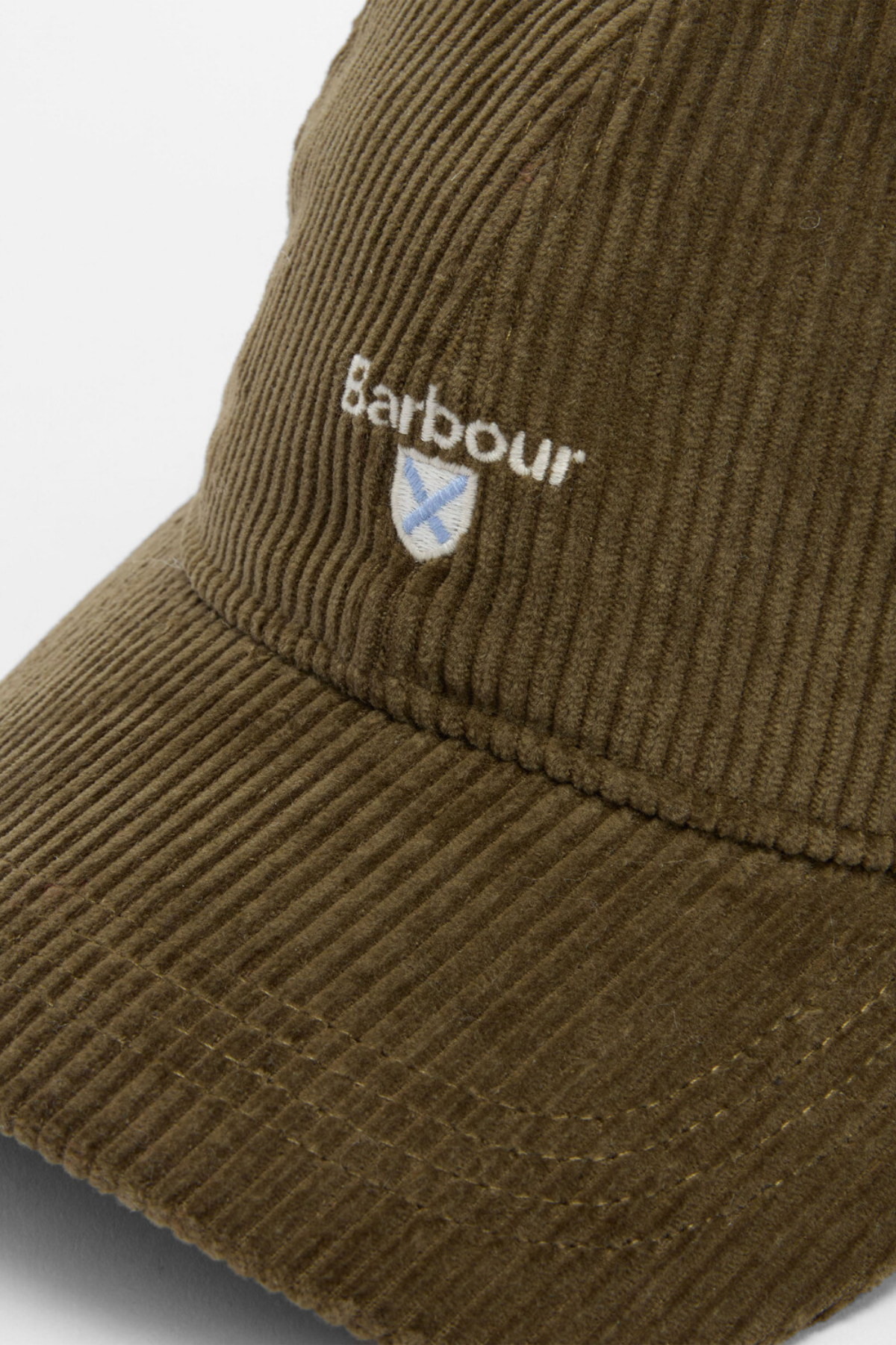 Barbour Preston Cord Şapka OL51 Olive