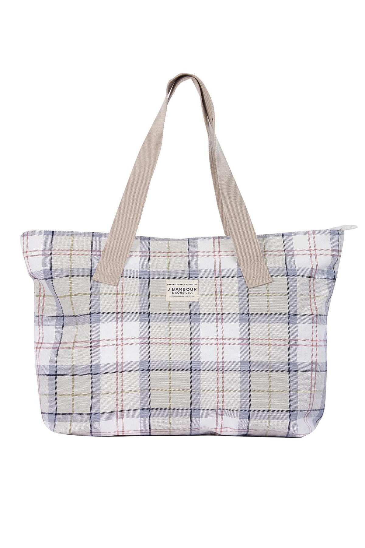 Barbour Printed Shopper El Çantası CR71 Mist Tartan