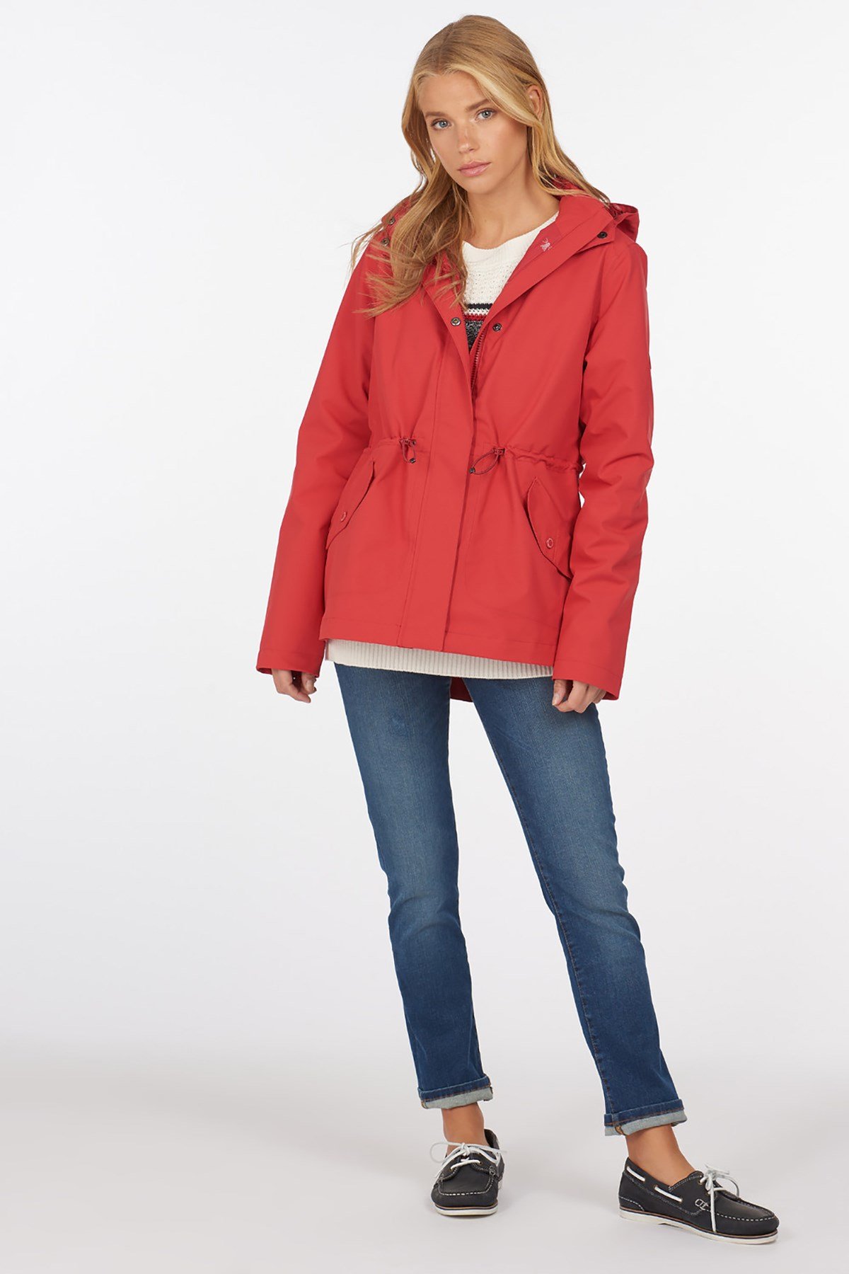 Barbour Promenade Ceket RE71 Ocean Red