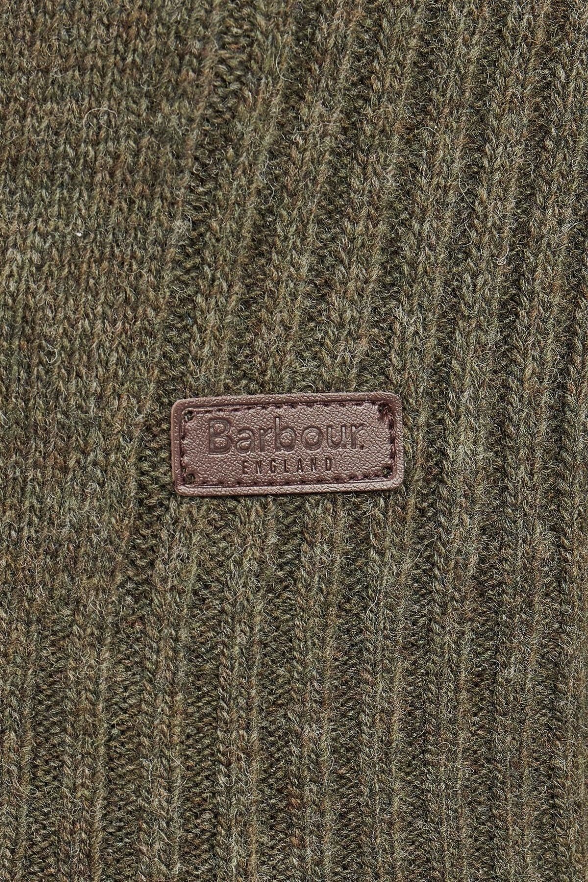 Barbour Pullover Nelson Yarım Fermuar Kazak GY73 Seal