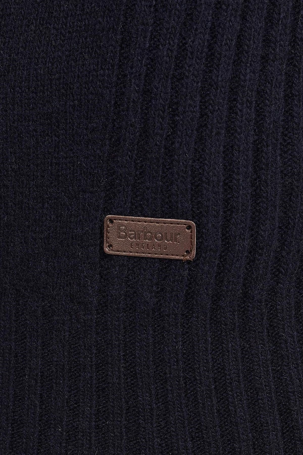 Barbour Pullover Nelson Yarım Fermuar Kazak NY91 Navy