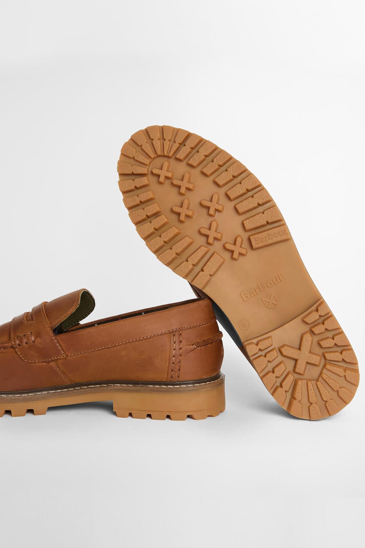 Barbour Pumice Loafer Ayakkabı TA51 Cognac