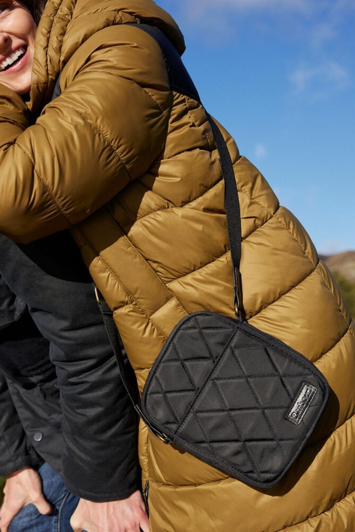Barbour Quilted Çapraz Çanta OL71 Olive