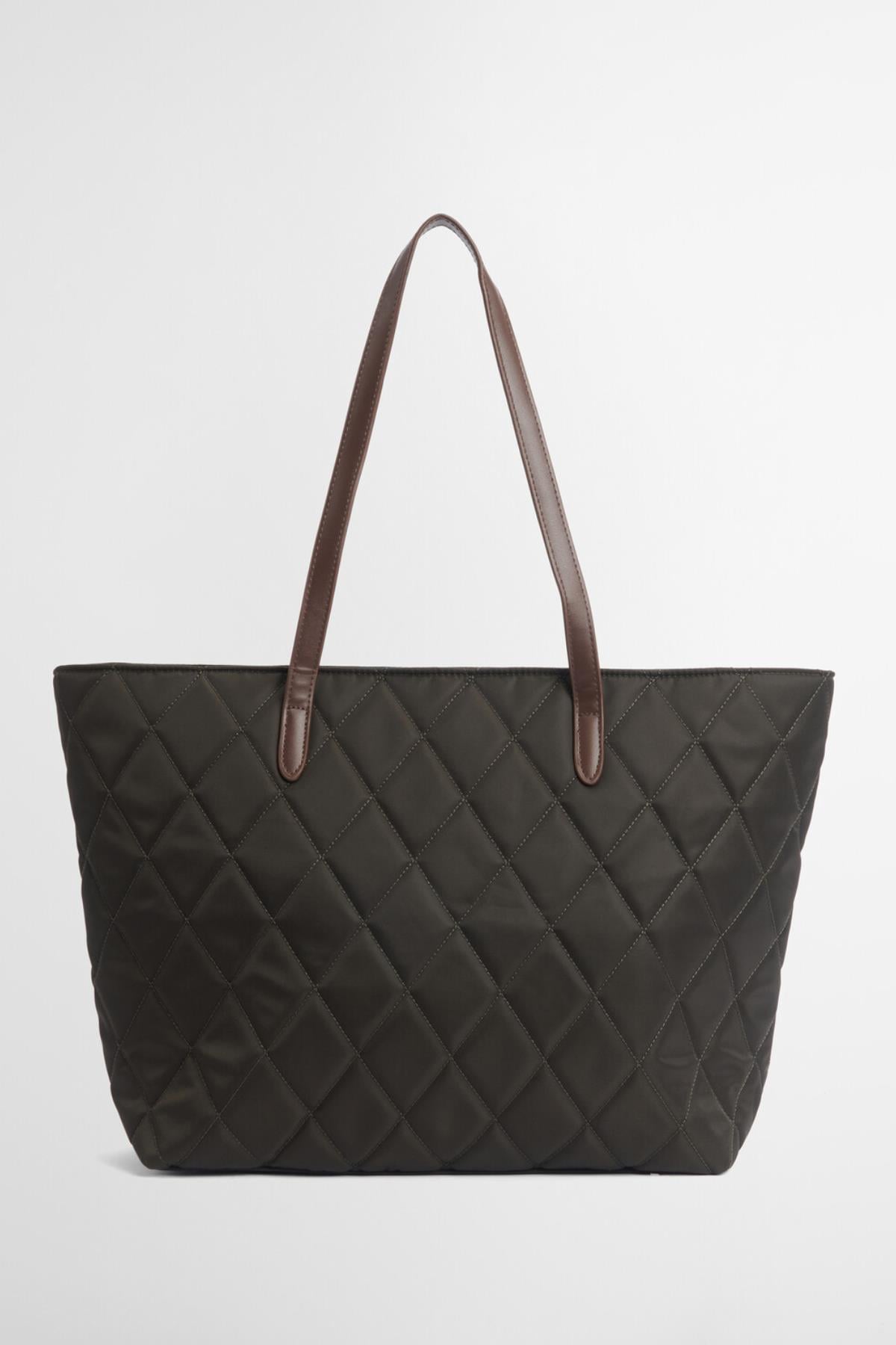 Barbour Quilted Tote Çanta OL75 Olive