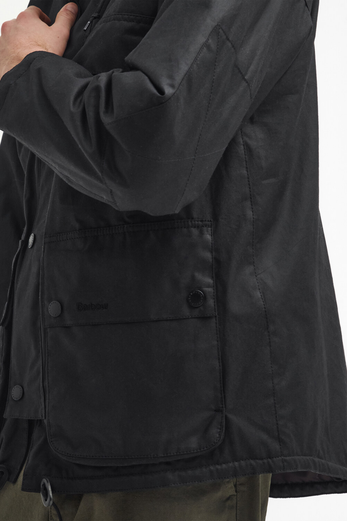 Barbour Re-Engineered Durham Yağlı Ceket BK71 Black