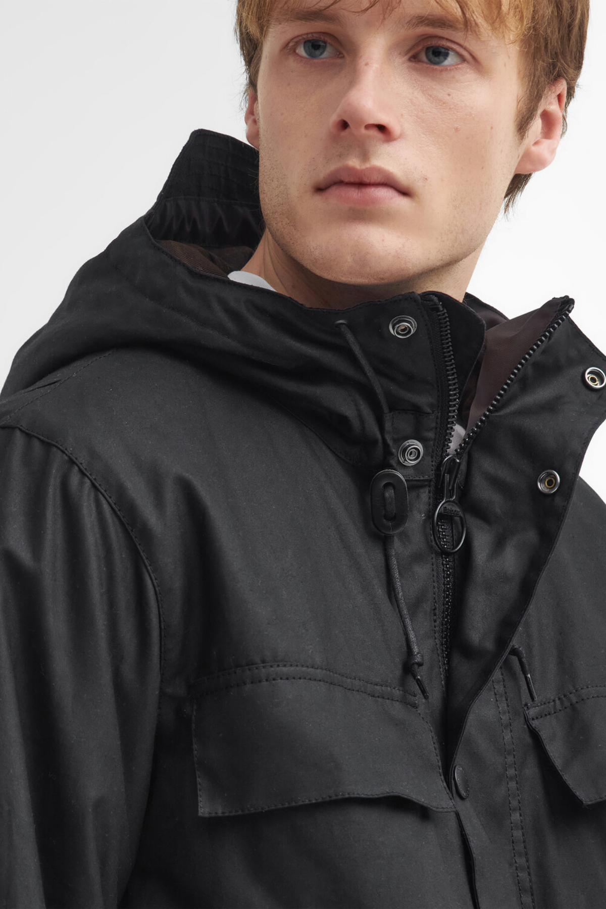 Barbour Re-Engineered Durham Yağlı Ceket BK71 Black