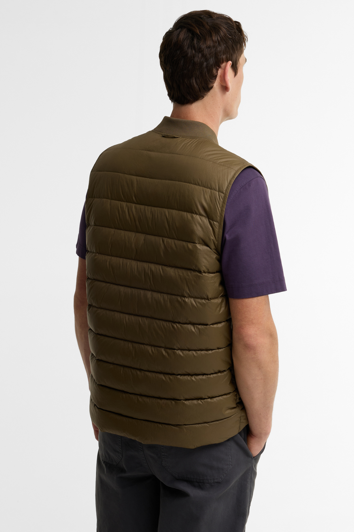 Barbour Re-Engineered Hadden Kapitone Yelek SN31 Beech
