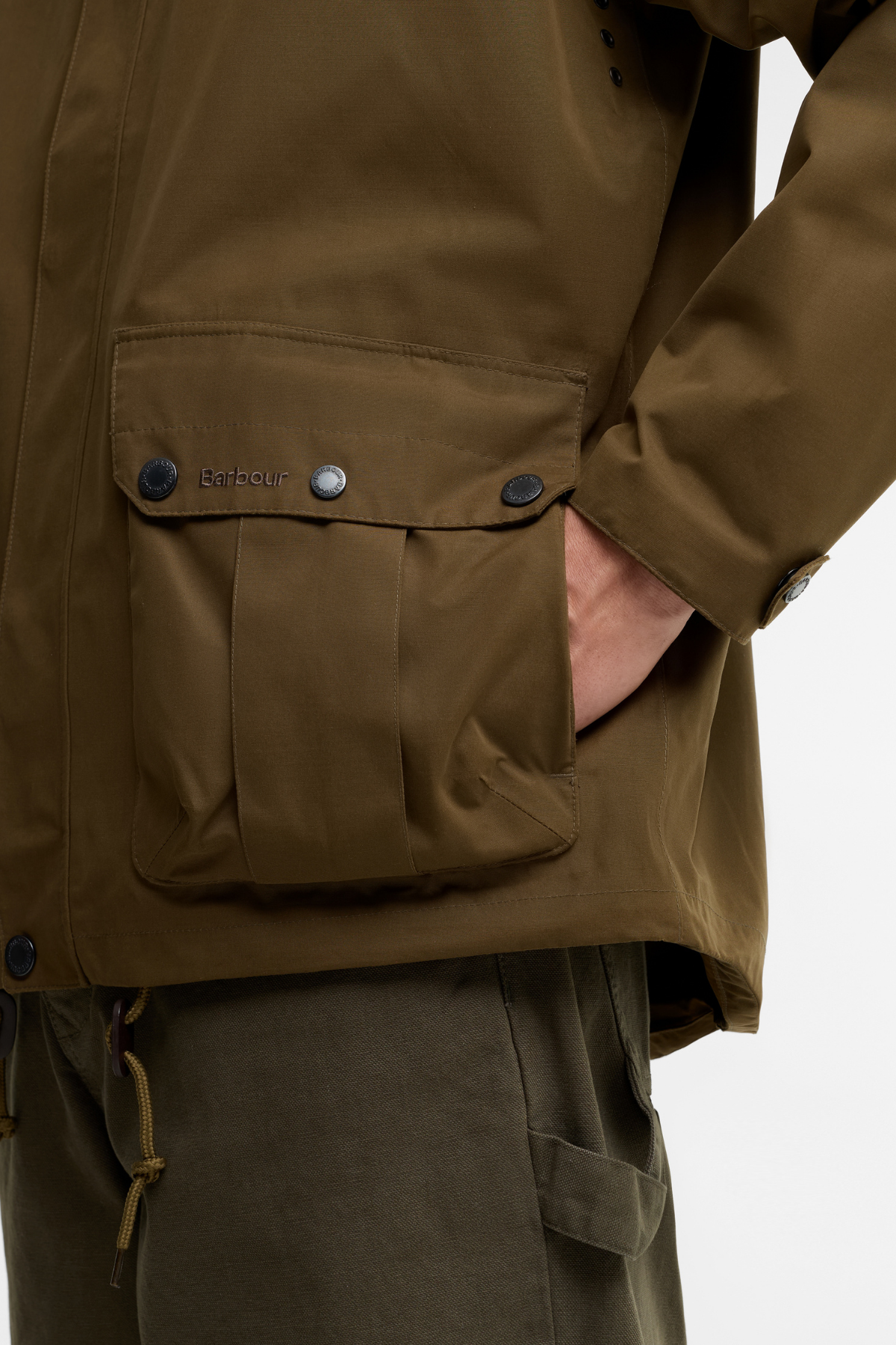 Barbour Re-Engineered Waterproof Ceket SN31 Beech