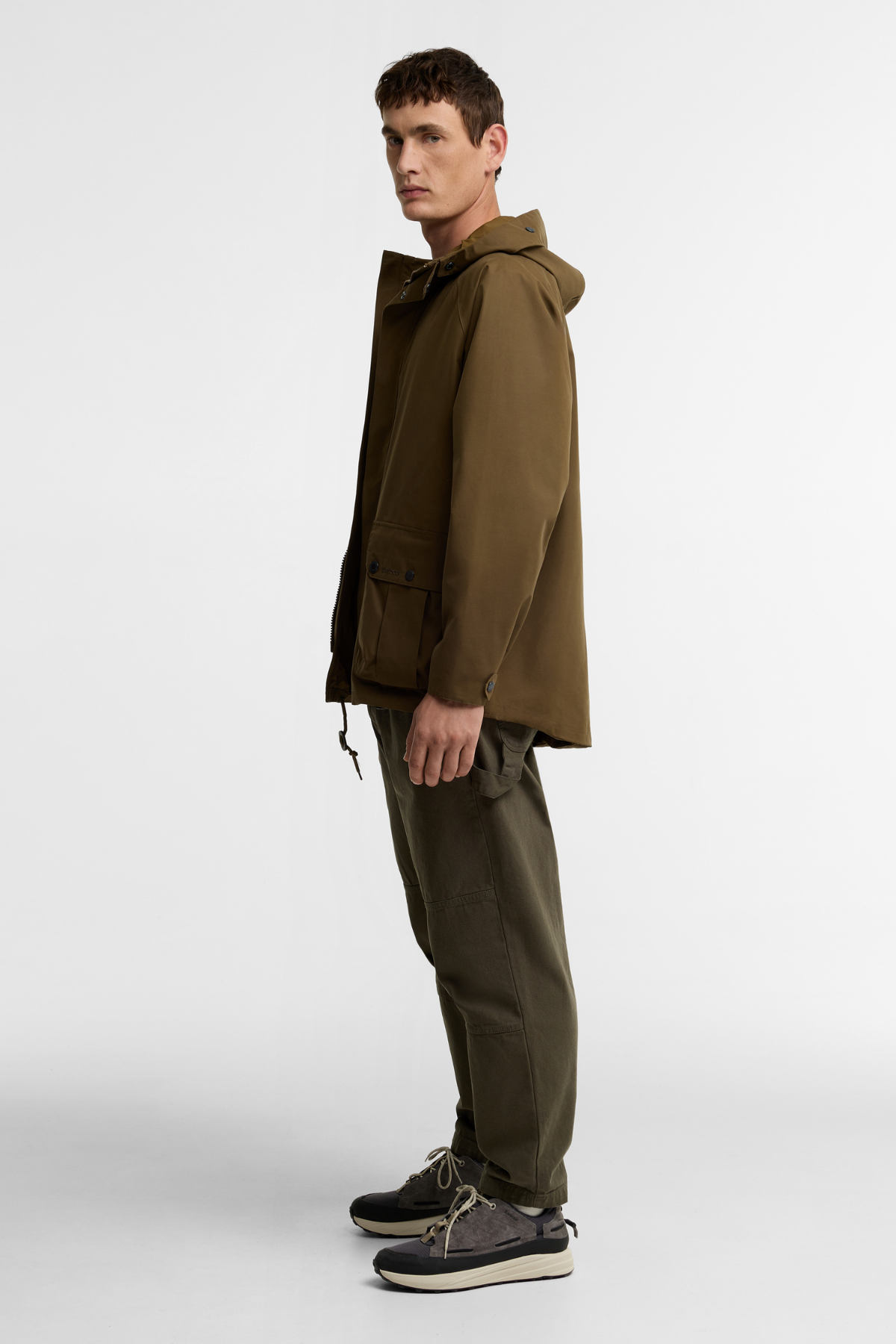 Barbour Re-Engineered Waterproof Ceket SN31 Beech