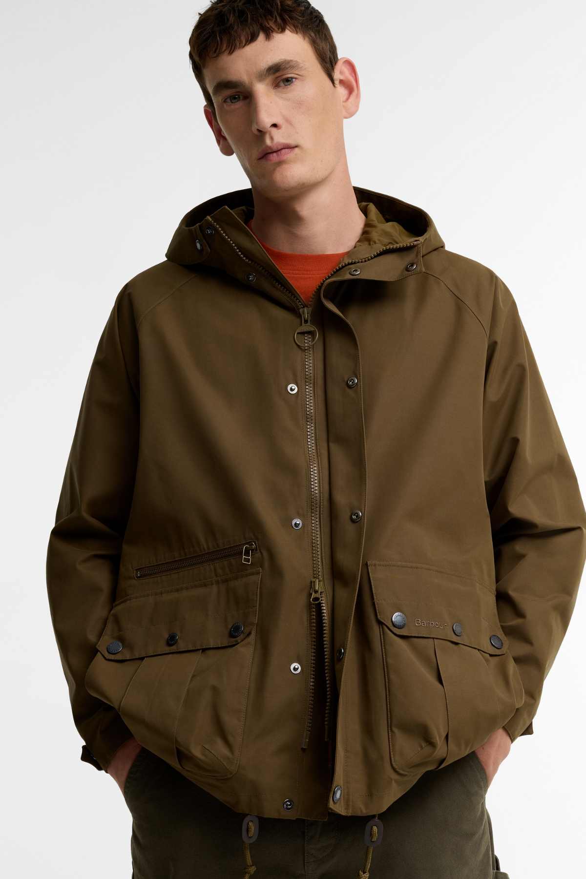 Barbour Re-Engineered Waterproof Ceket SN31 Beech
