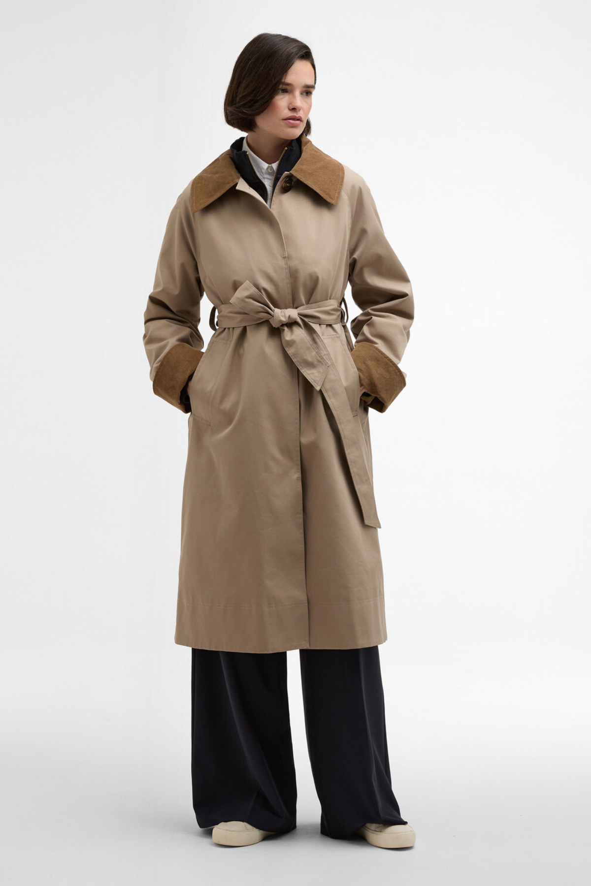 Barbour Reagan Showerproof Ceket BE31 Honey/Ancient Poplar