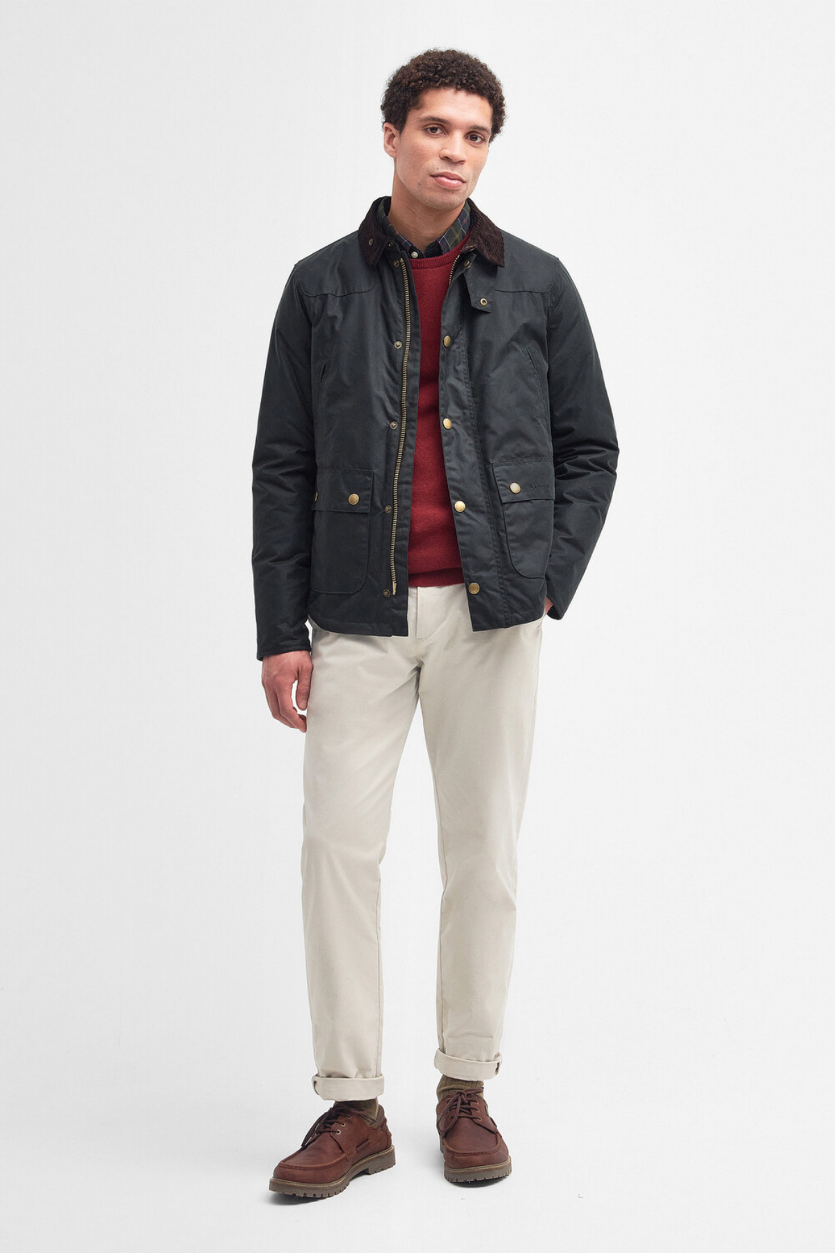Barbour Reelin Yağlı Ceket SG51 Sage