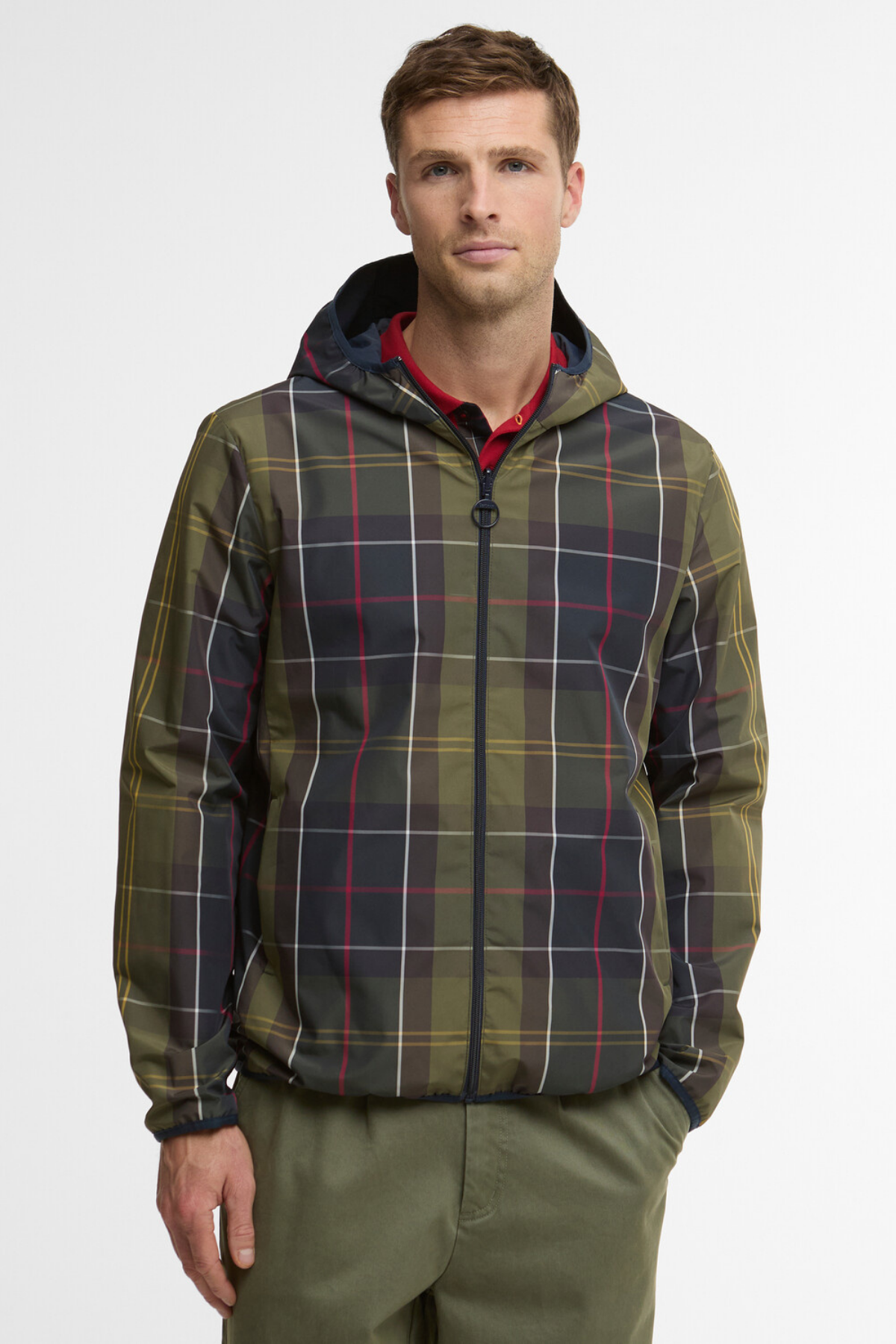 Barbour Reversible Kemble Showerproof Ceket NY71 Navy