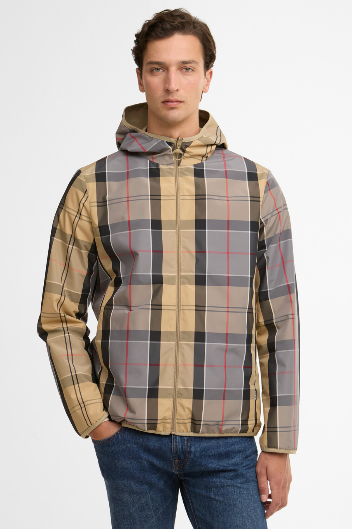 Barbour Reversible Kemble Showerproof Ceket ST71 Washed Stone