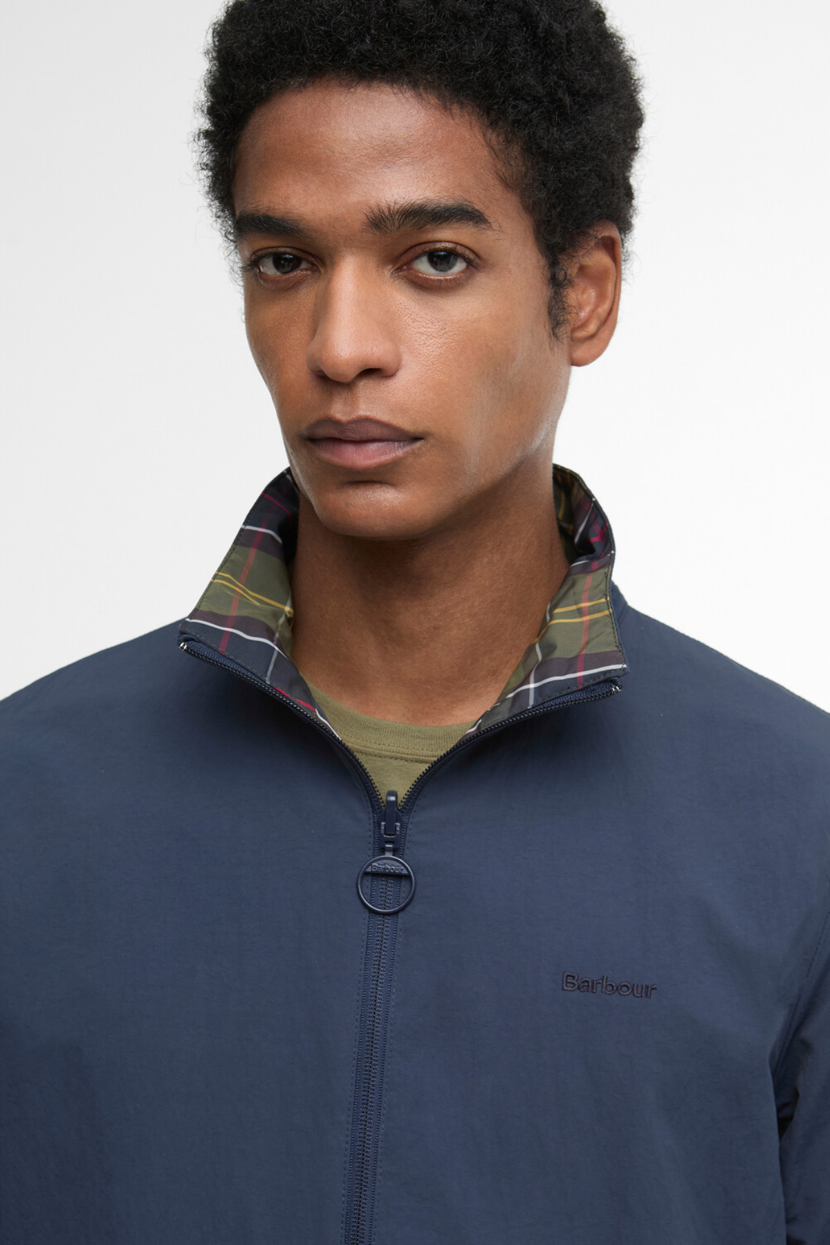Barbour Reversible Korbel Showerproof Ceket NY71 Navy