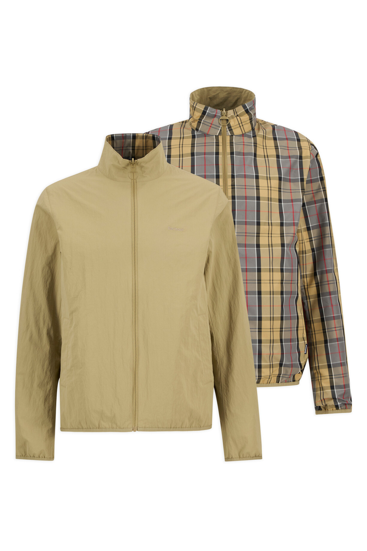 Barbour Reversible Korbel Showerproof Ceket ST71 Washed Stone