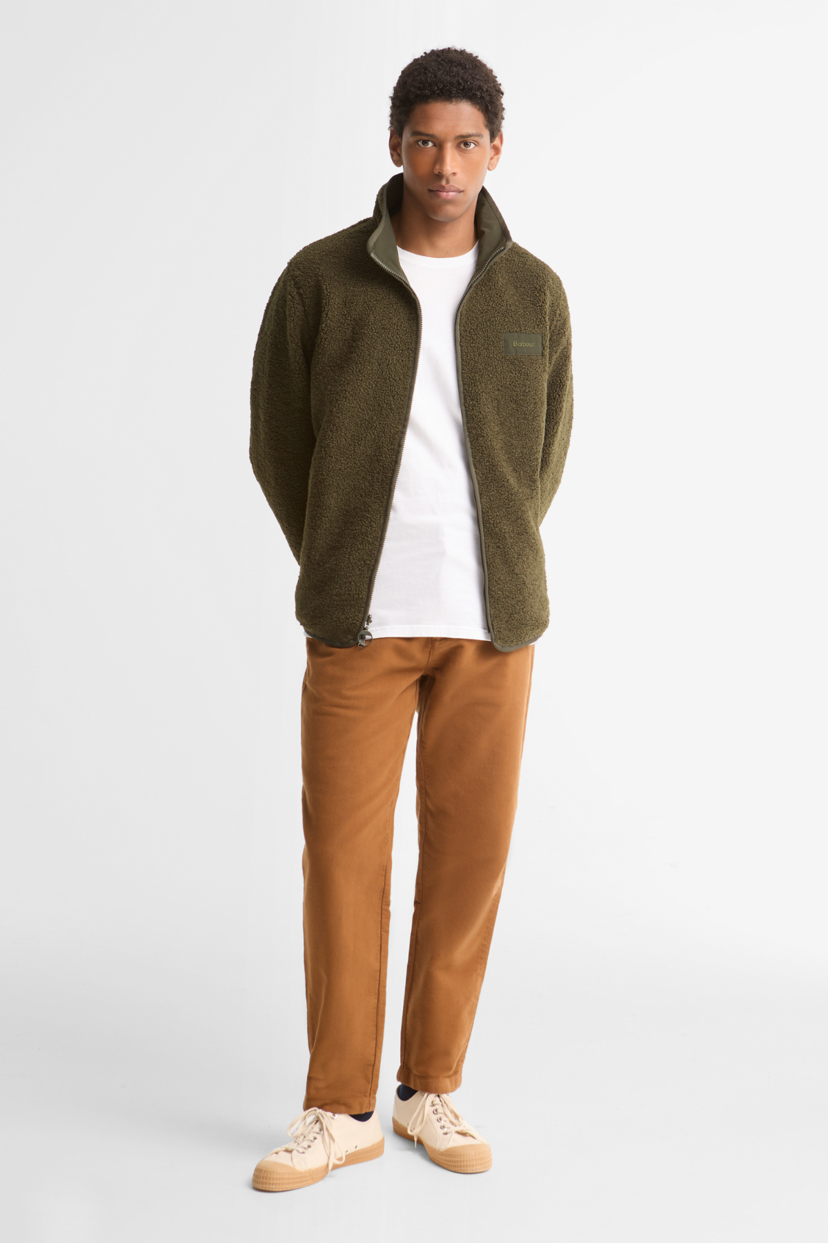 Barbour Reversible Polar Ceket SG71 Sage