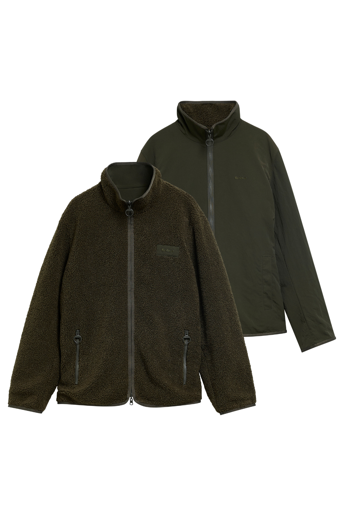 Barbour Reversible Polar Ceket SG71 Sage