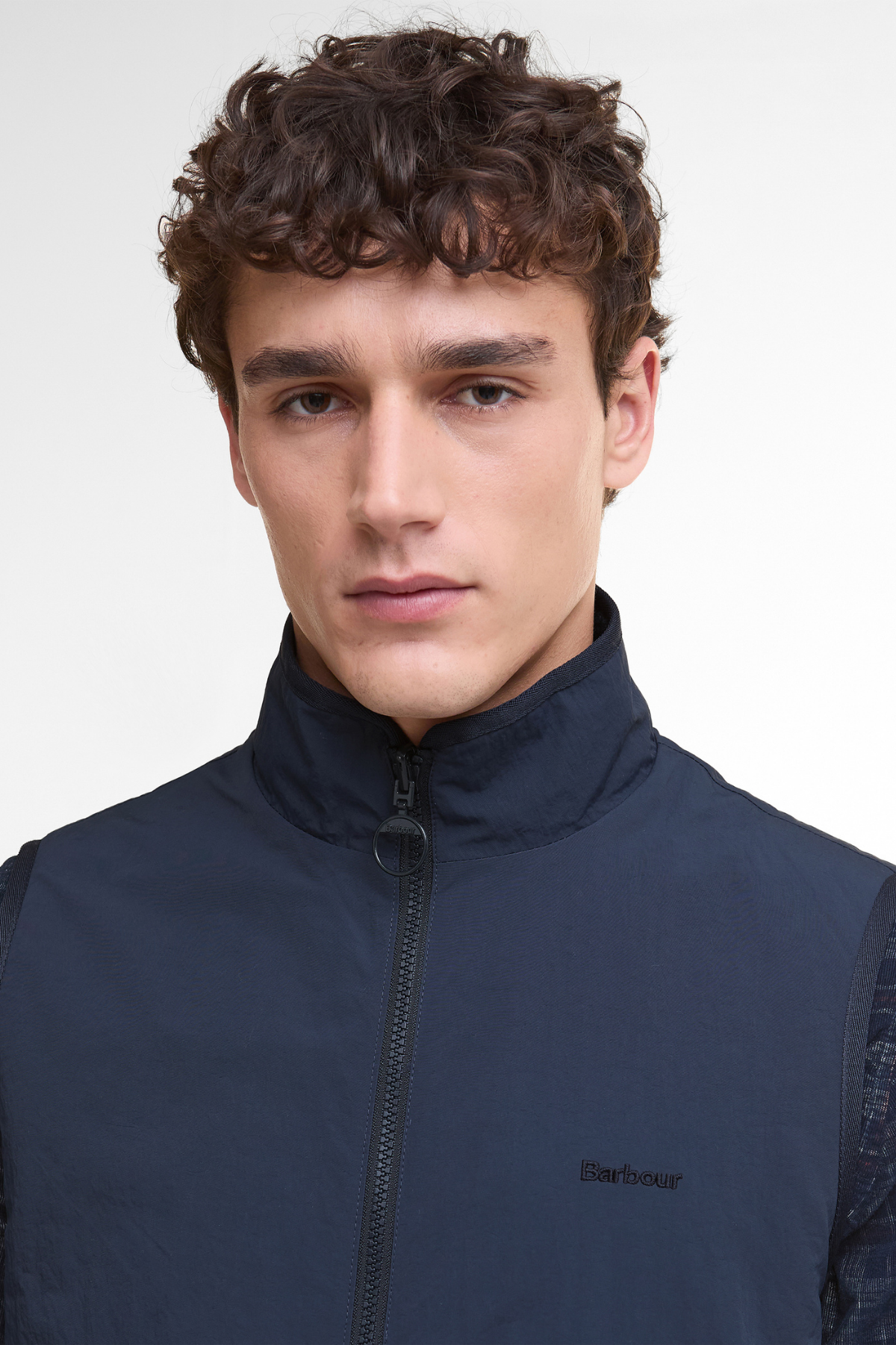 Barbour Reversible Polar Yelek NY71 Navy