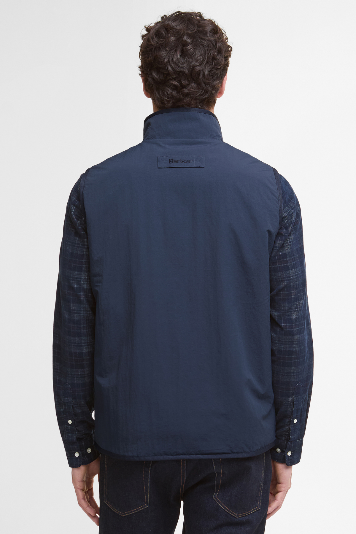 Barbour Reversible Polar Yelek NY71 Navy