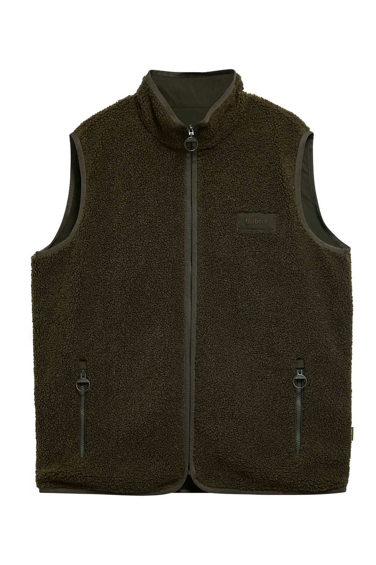 Barbour Reversible Polar Yelek SG71 Sage