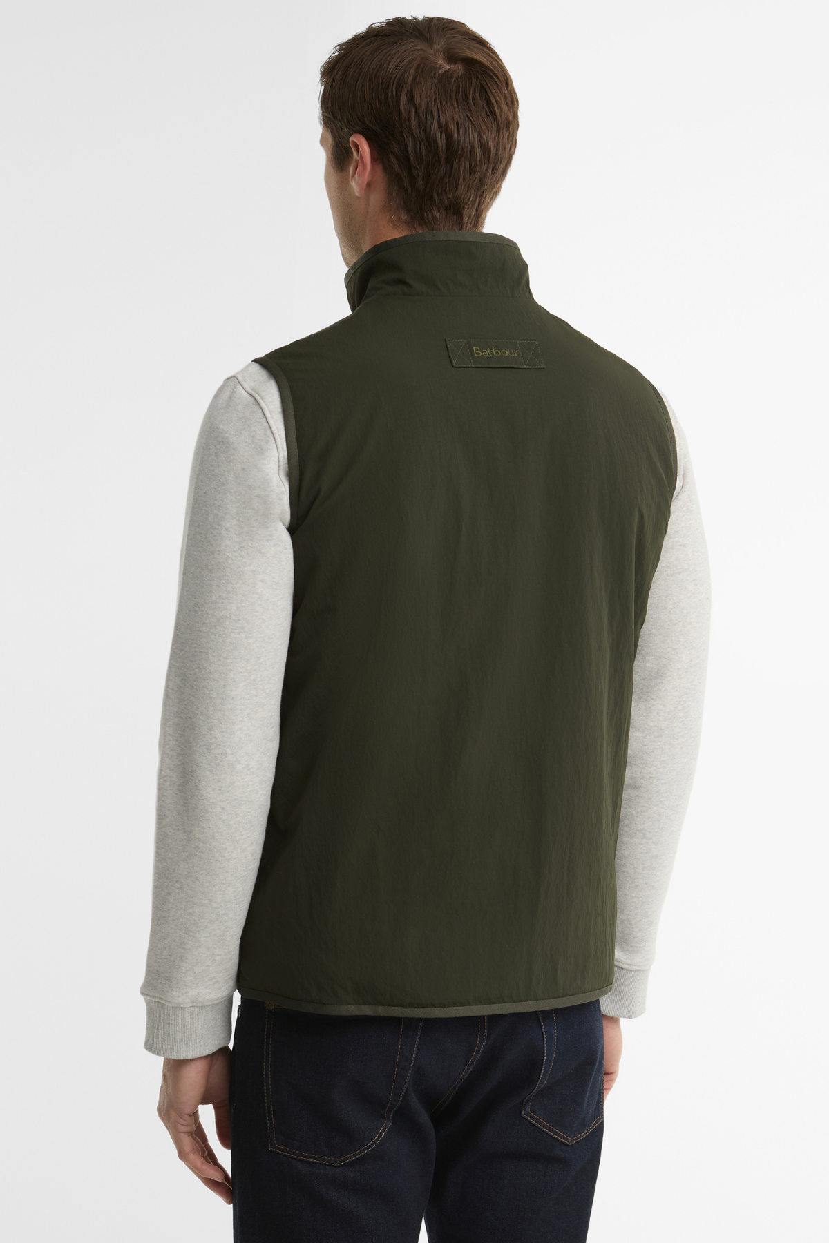Barbour Reversible Polar Yelek SG71 Sage