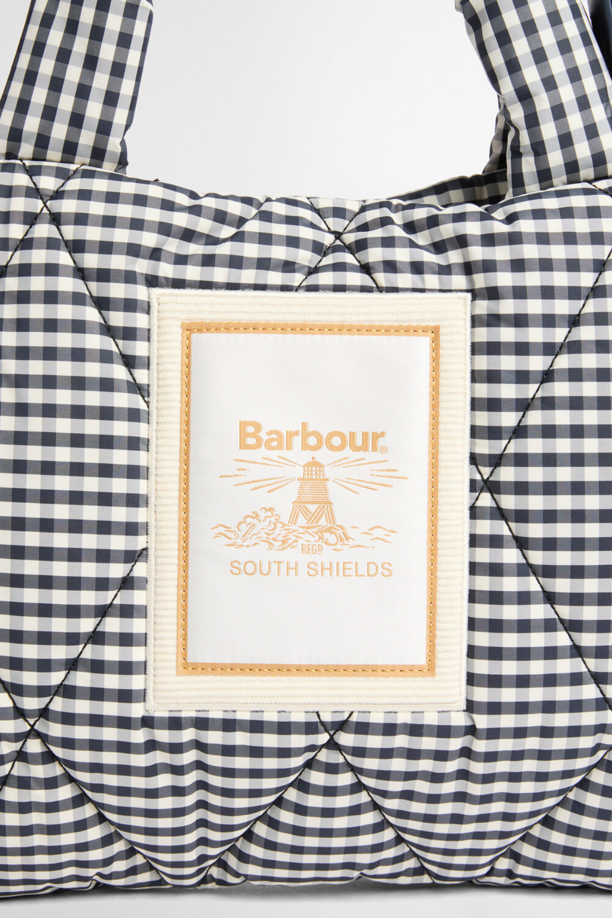 Barbour Riah Mini Kapitone Kol Çantası WH11 Gingham Check