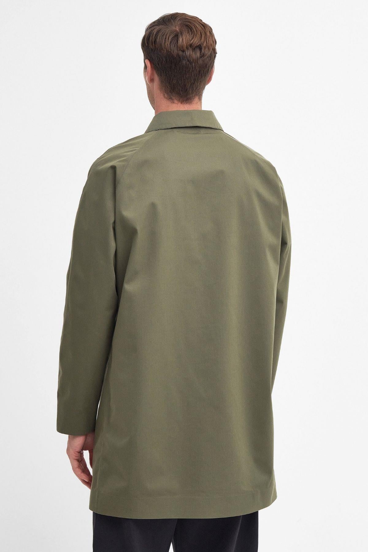 Barbour Rokig Lightweight Waterproof Ceket OL31 Dust Olive/Glenmoor
