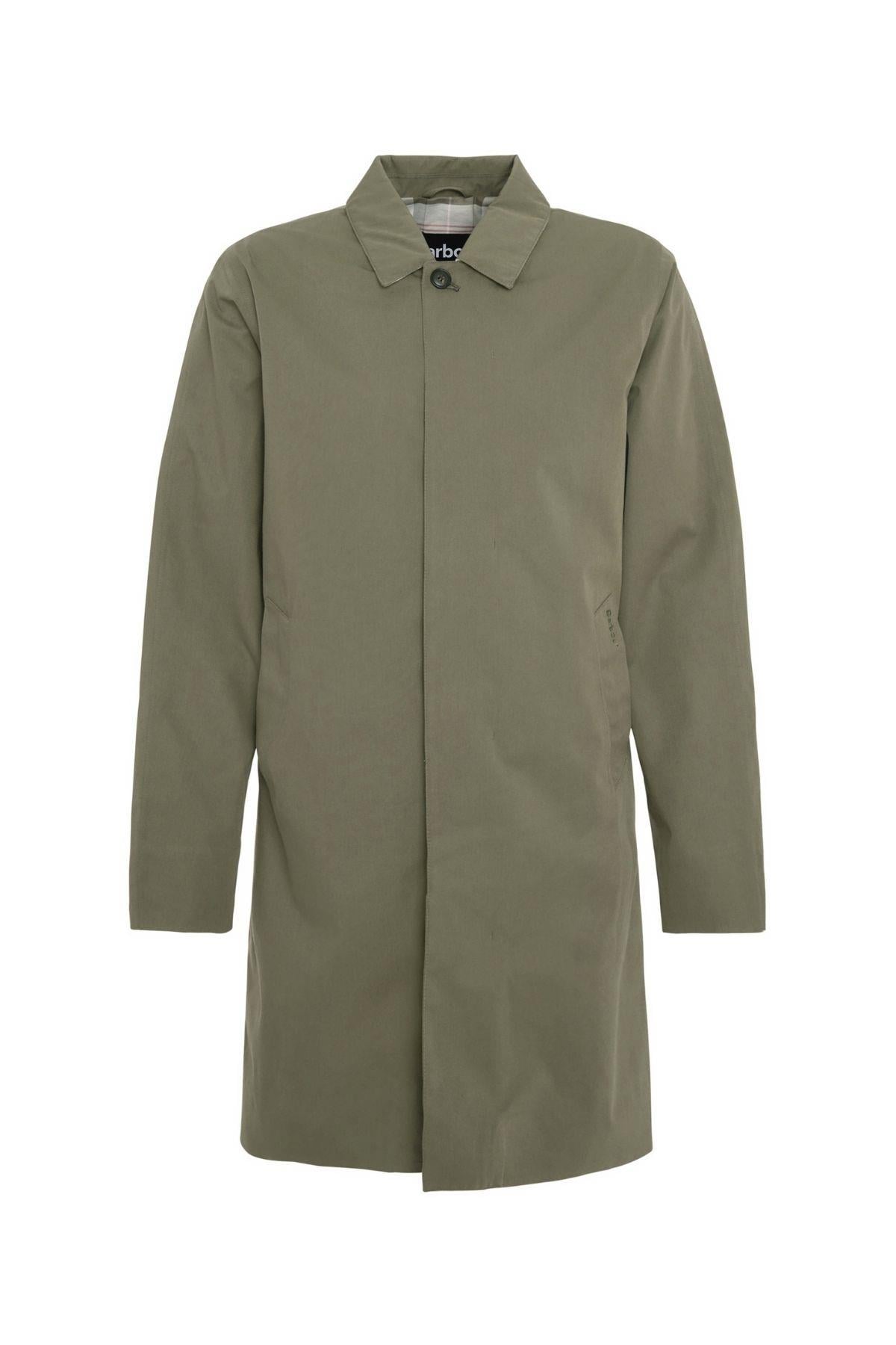 Barbour Rokig Lightweight Waterproof Ceket OL31 Dust Olive/Glenmoor