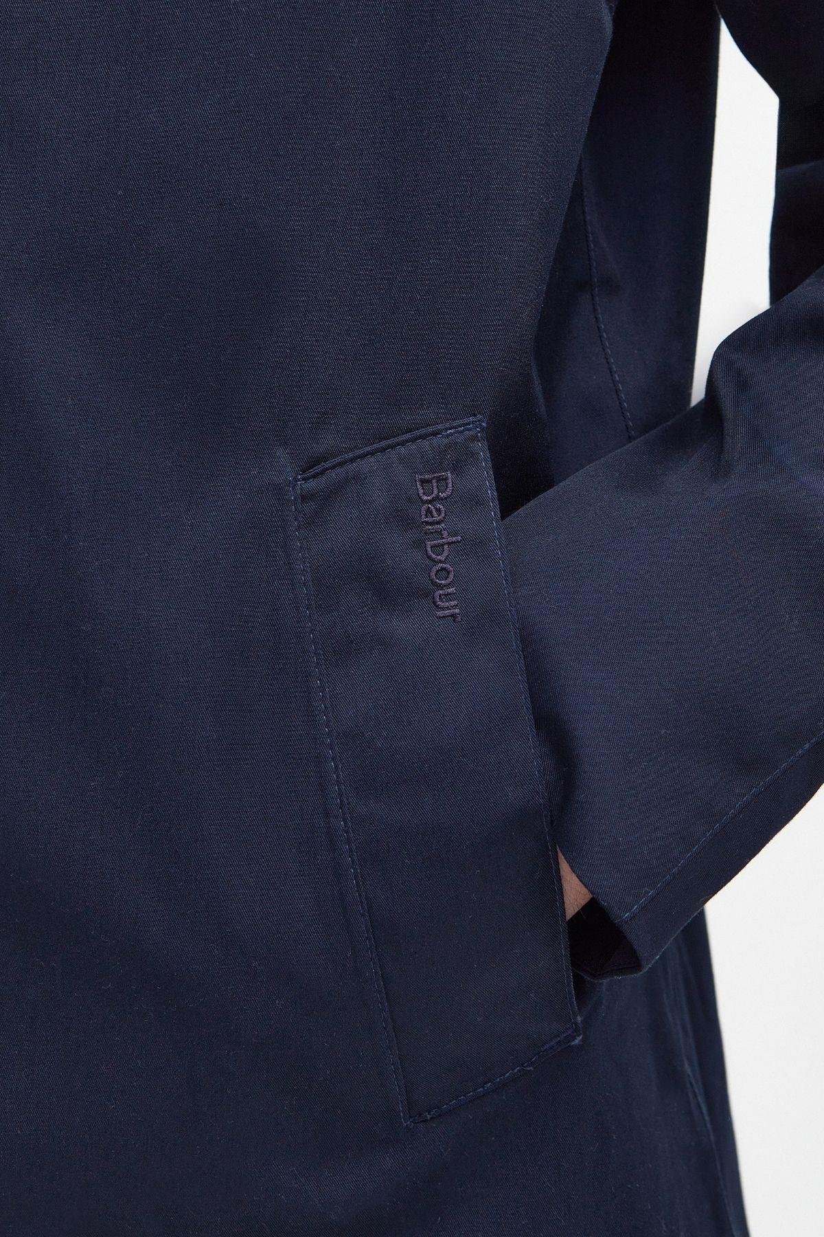 Barbour Rokig Lightweight Waterproof Ceket NY72 Navy/Berwick