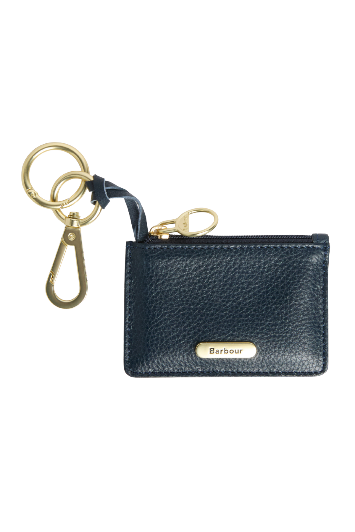 Barbour Rosa Deri Hediye Seti NY71 Navy - Classıc Tartan