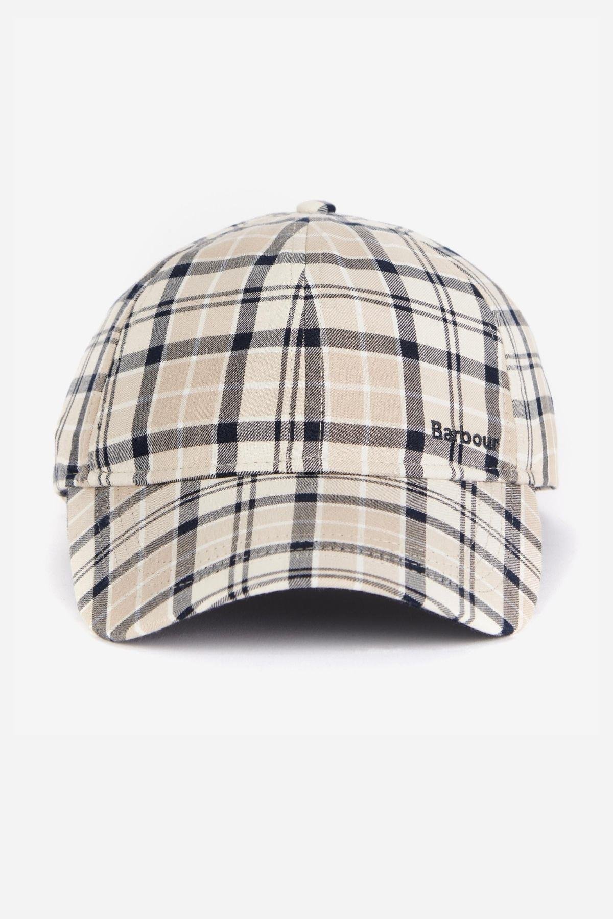 Barbour Rosie Tartan Şapka BE51 Trench/Navy