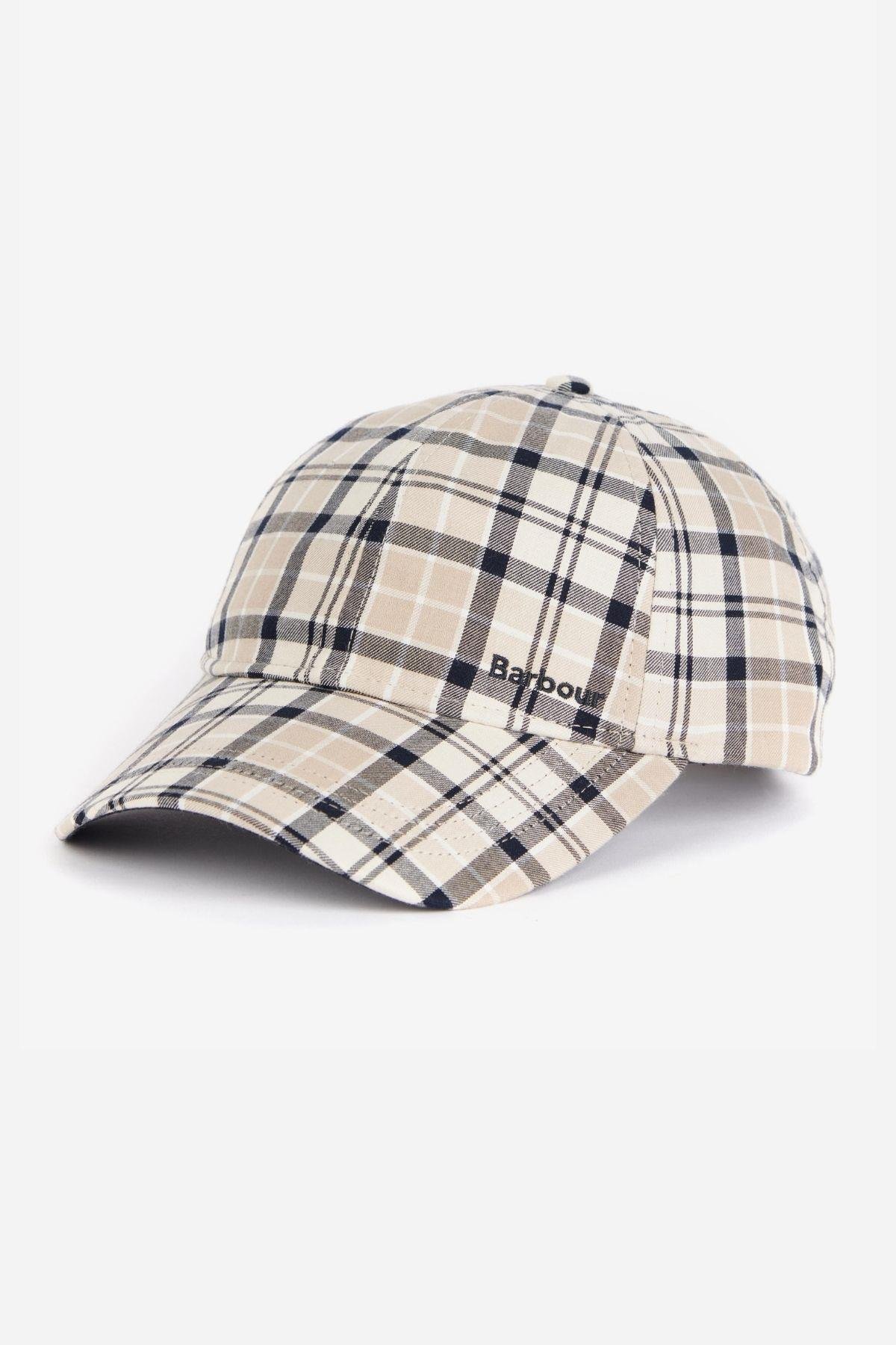 Barbour Rosie Tartan Şapka BE51 Trench/Navy