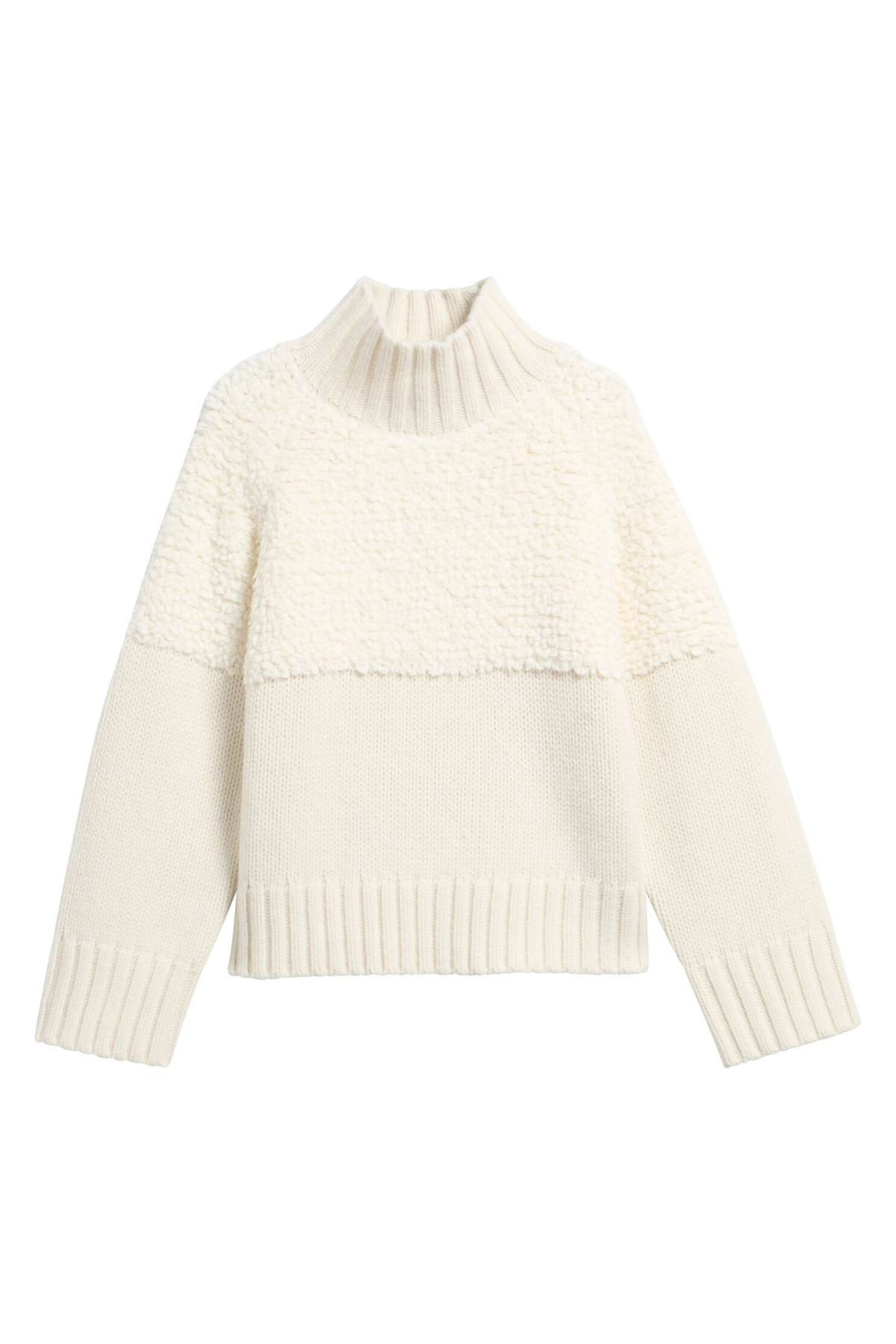 Barbour Rothley Knitted Kazak CR31 Ecru