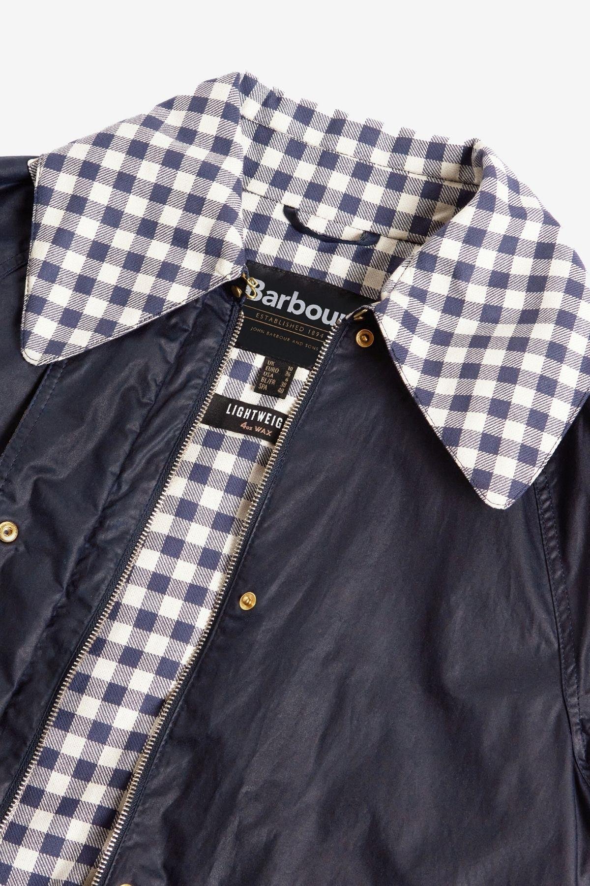 Barbour Runswick Yağlı Ceket NY71 Nightsky/Summer Navy