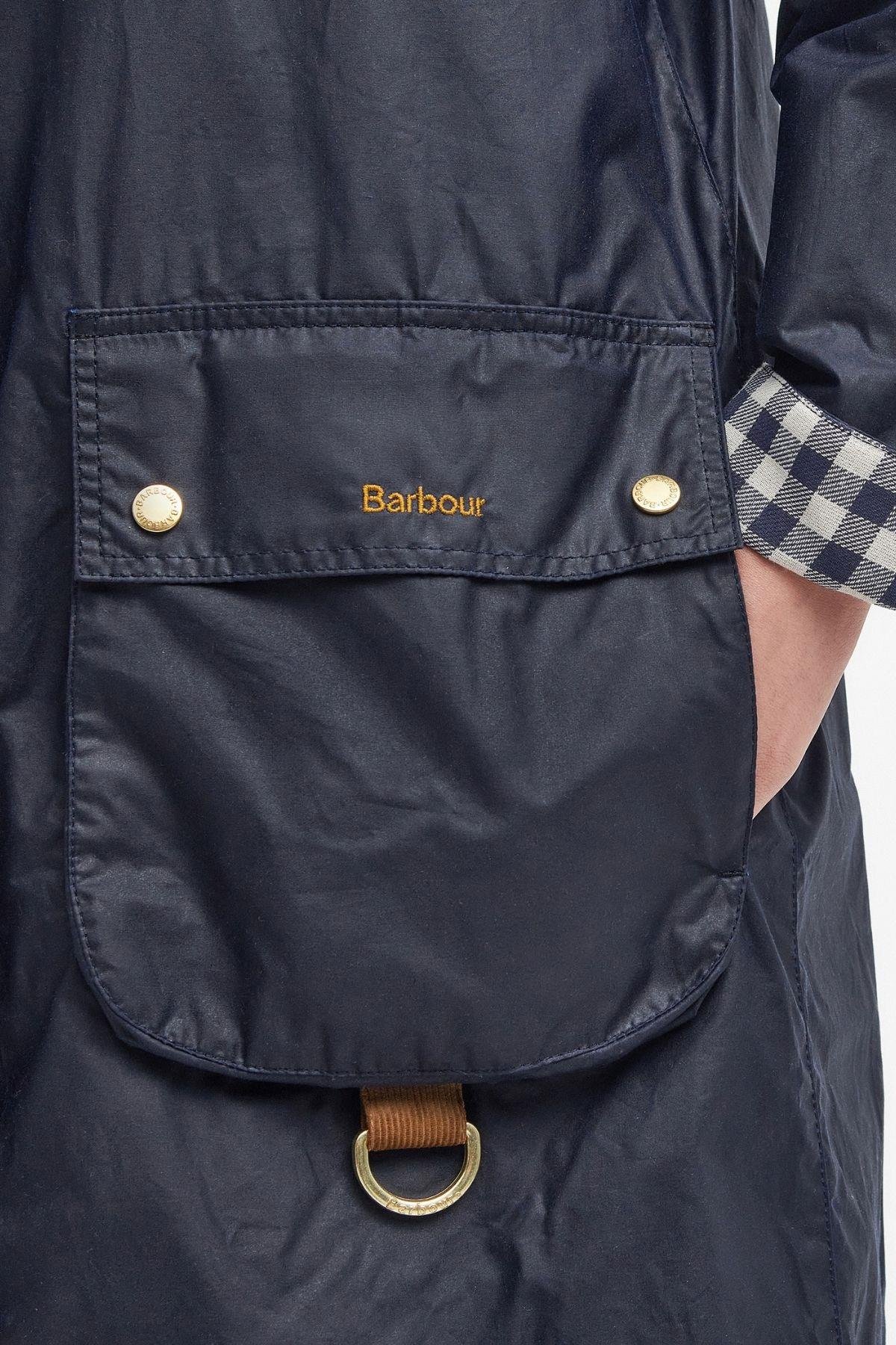 Barbour Runswick Yağlı Ceket NY71 Nightsky/Summer Navy