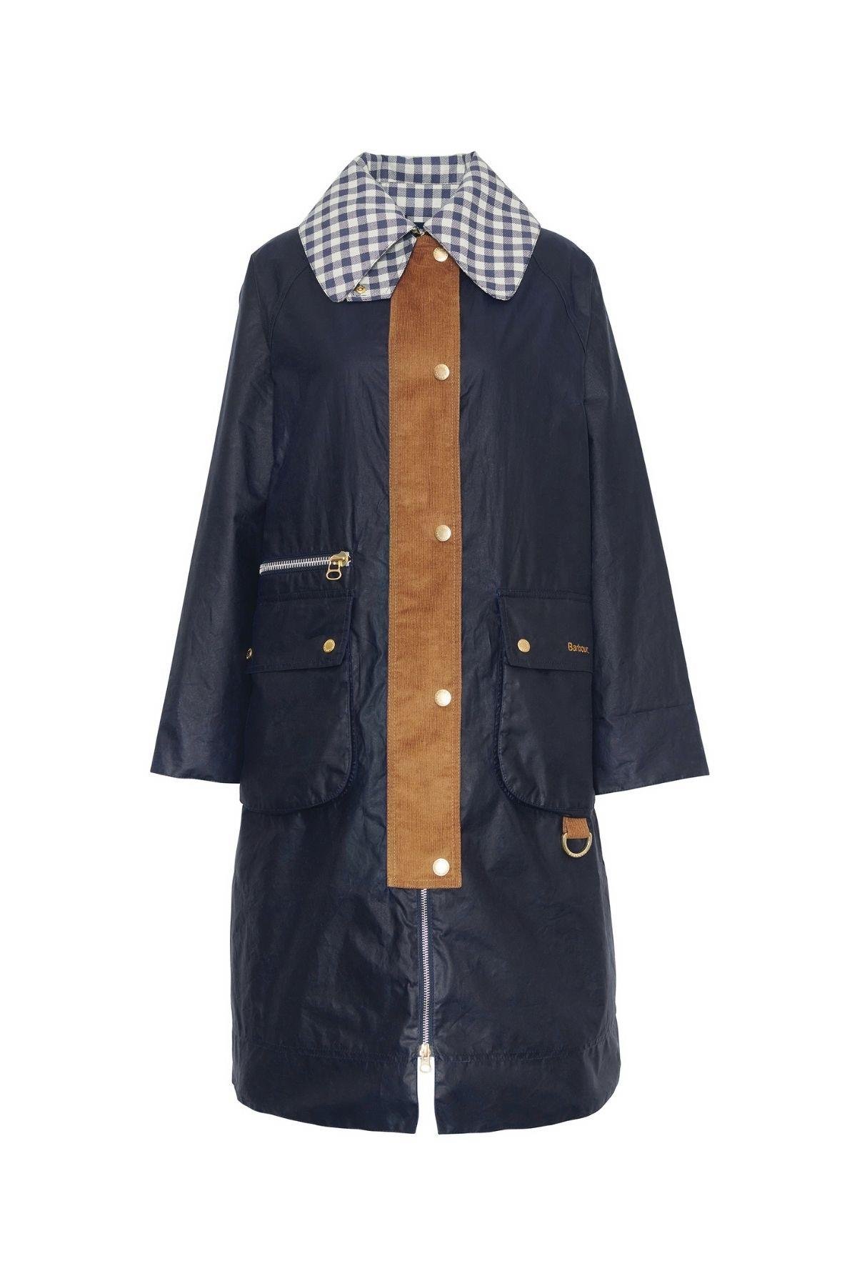 Barbour Runswick Yağlı Ceket NY71 Nightsky/Summer Navy