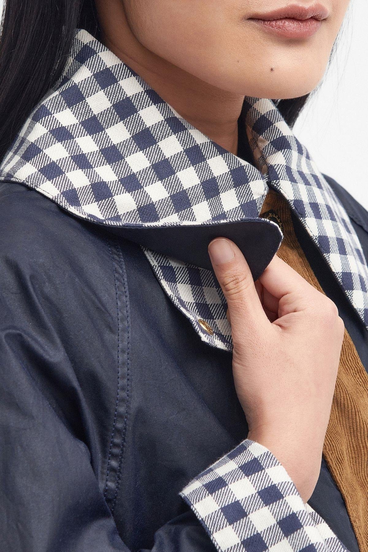 Barbour Runswick Yağlı Ceket NY71 Nightsky/Summer Navy