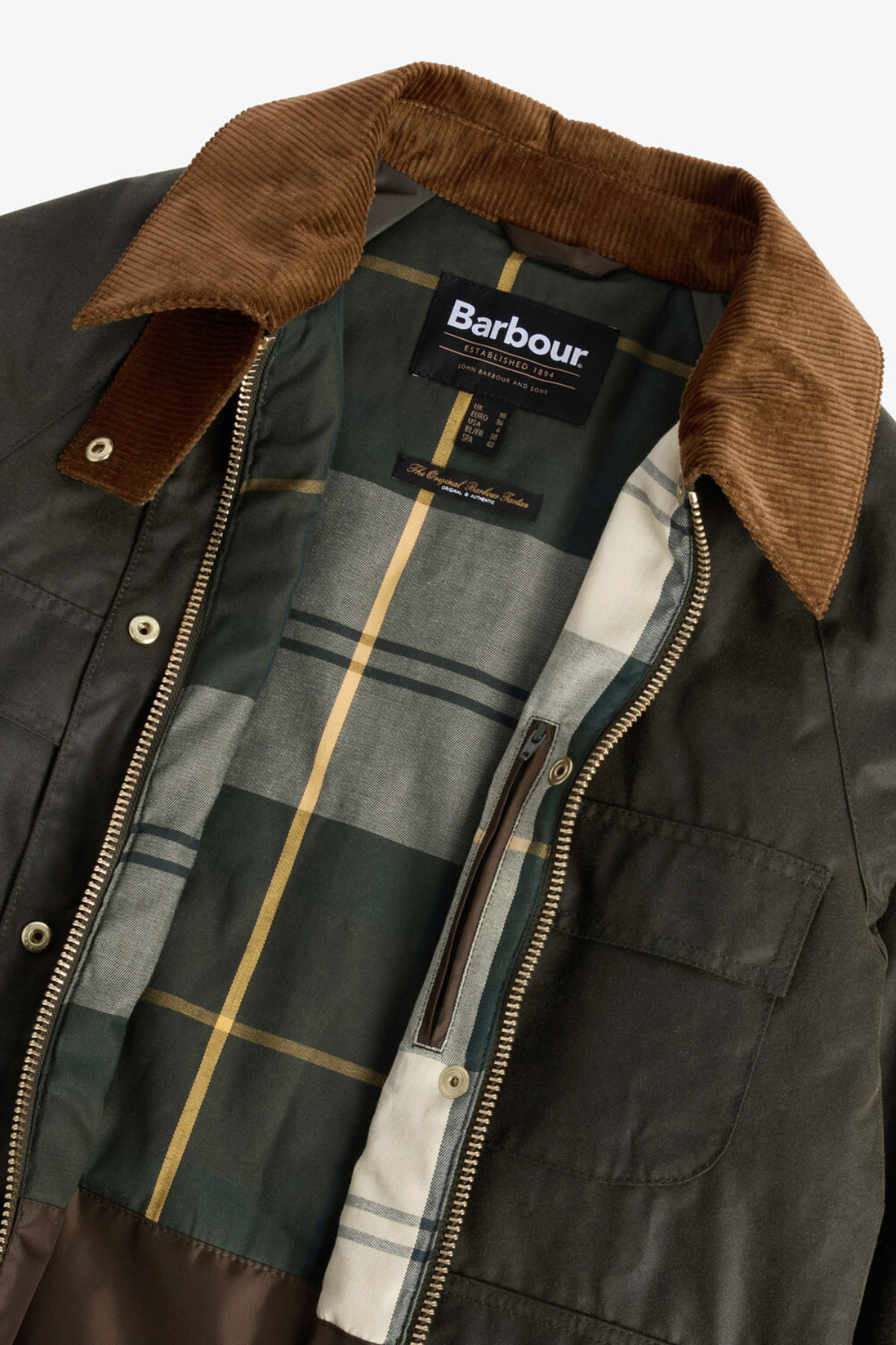 Barbour Ruth Yağlı Ceket OL99 Archive Olive