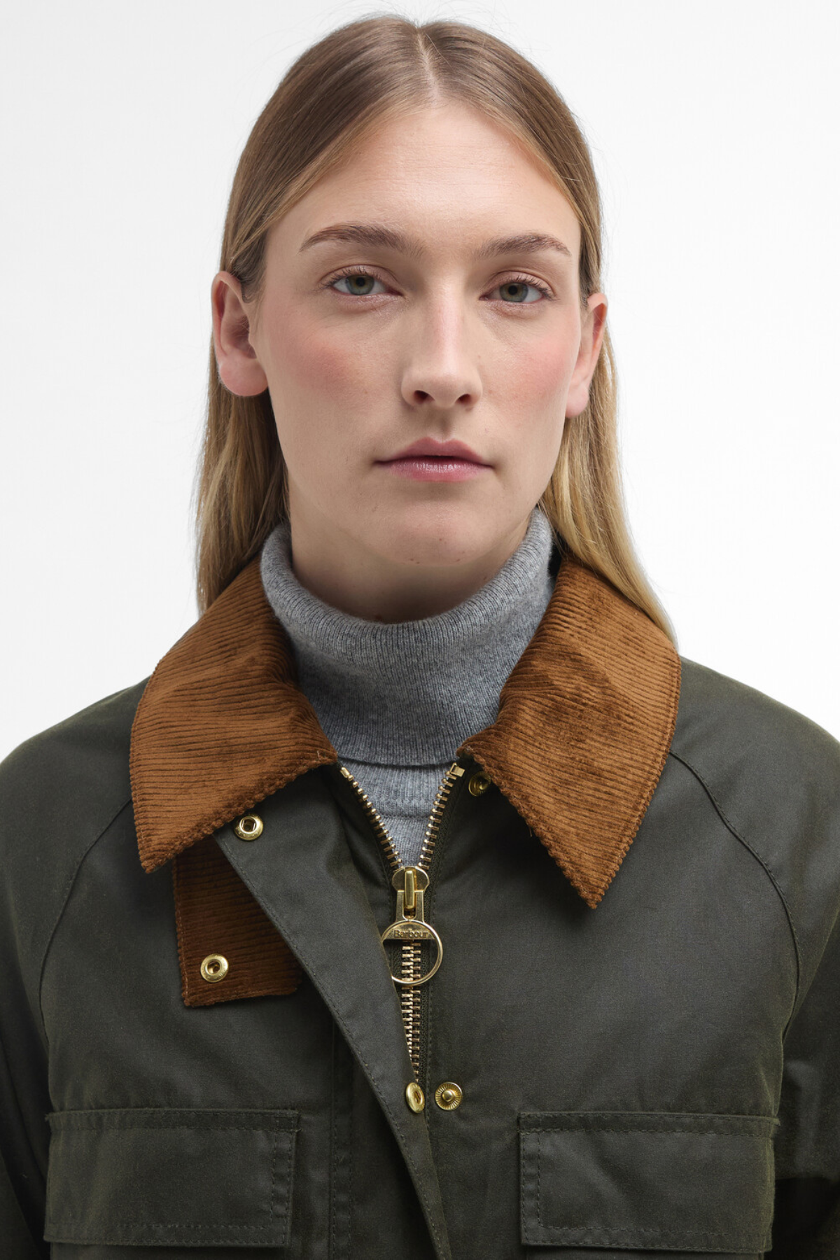 Barbour Ruth Yağlı Ceket OL99 Archive Olive