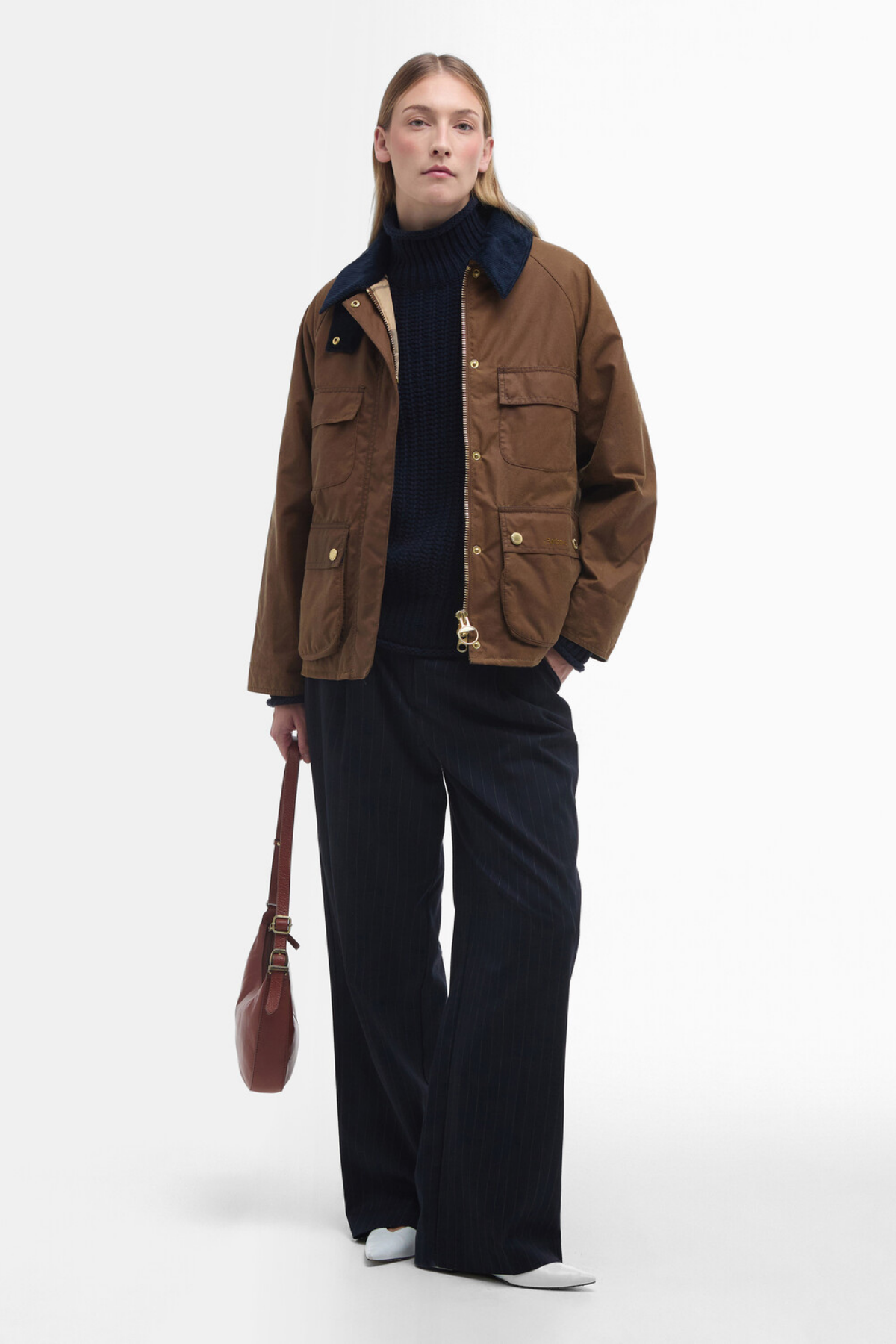 Barbour Ruth Yağlı Ceket TA51 Tan