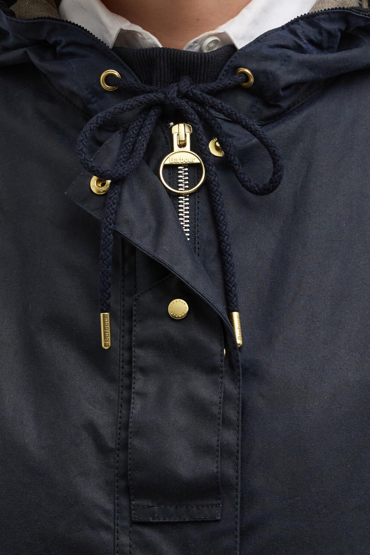 Barbour Ryedale Yağlı Ceket NY71 Royal Navy