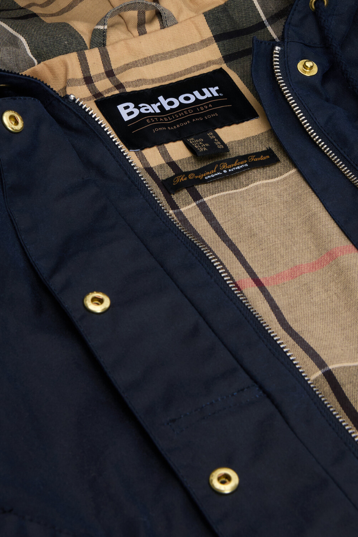 Barbour Ryedale Yağlı Ceket NY71 Royal Navy