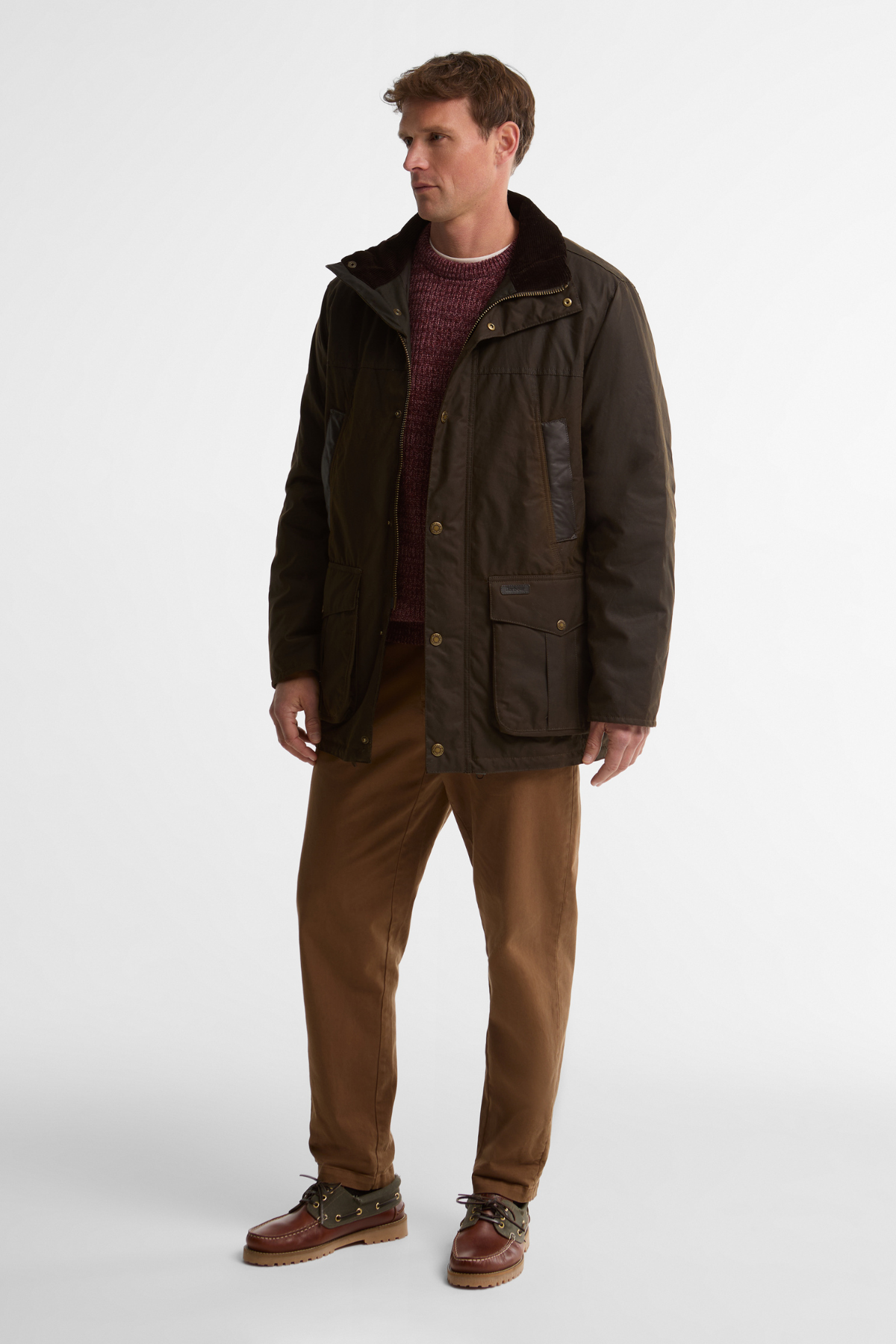 Barbour Sandale Yağlı Ceket OL71 Olive