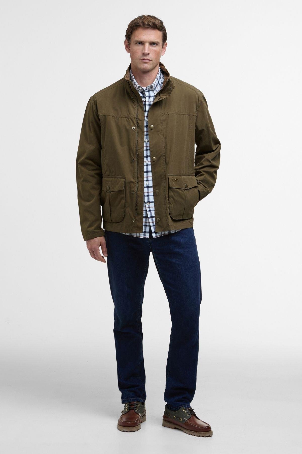 Barbour Sander Casual Ceket SN71 Dark Sandstone