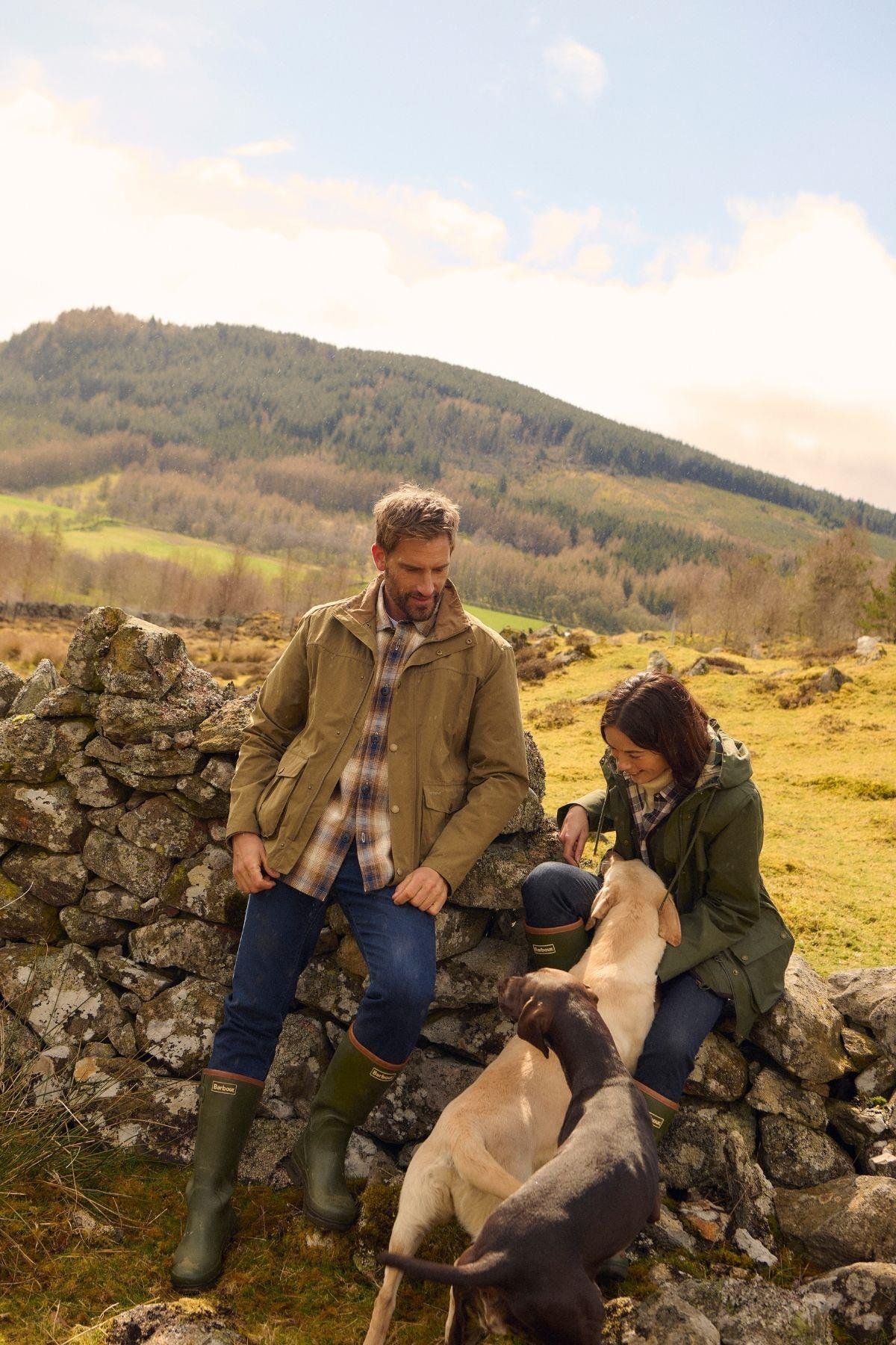 Barbour Sander Casual Ceket SN71 Dark Sandstone