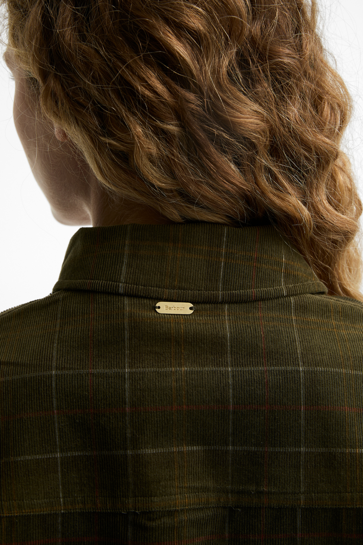 Barbour Shae Mini Elbise SG95 Sage Classic Tartan