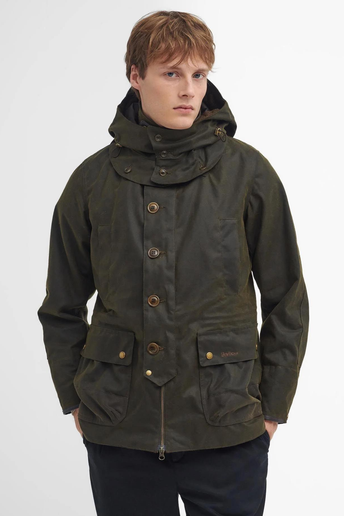 Barbour Shoreman Yağlı Ceket OL51 Olive